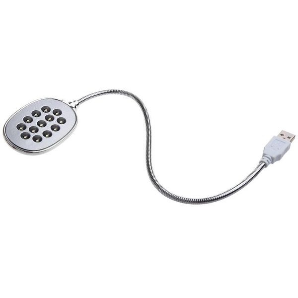 

book lights brand usb 13 led flexible light lamp for lappc notebook