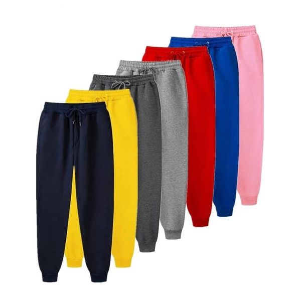 

men's pants men solid color joggers harem drawstring pencil sweatpants fashion brand casual trousers male, Black