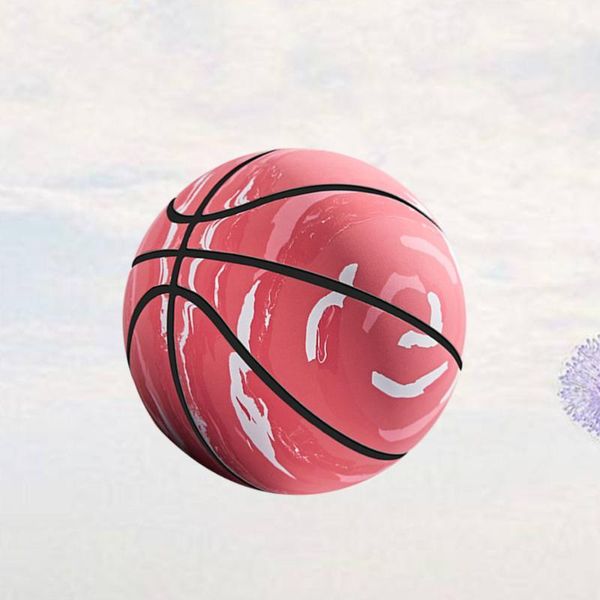 

pc mini basketball glossyinteractive hollow rubber bouncy ball for kids accessories