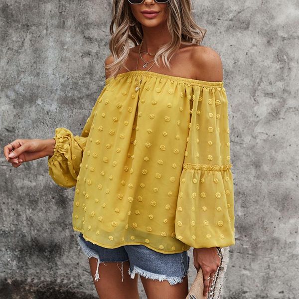 

women's t-shirt long-sleeved summer light fluffy ball loose top, White
