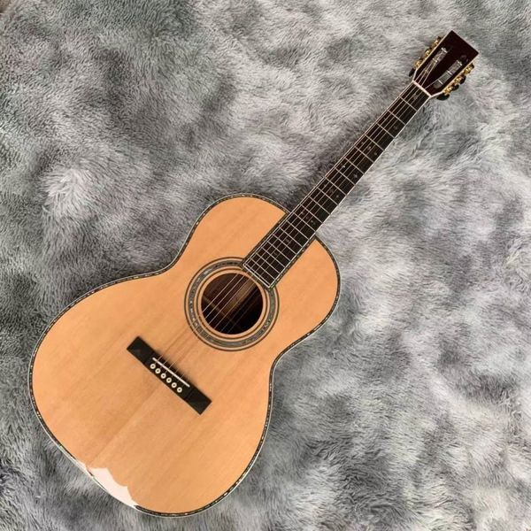 

ooo mold full koa wood 40 inch black finger acoustic guitar