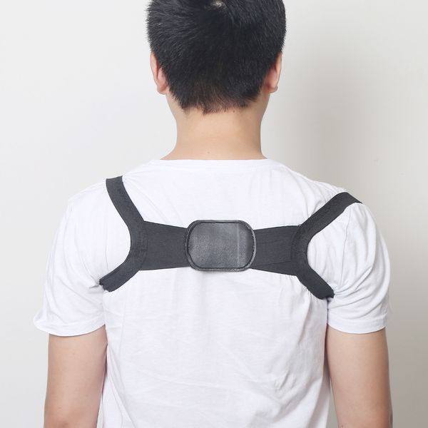 

1pc massager shapewear chest belt back shoulder posture corrector black 1317 z2