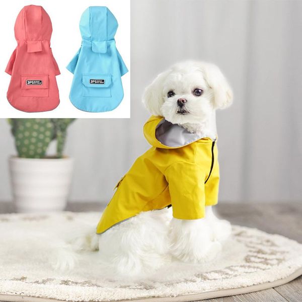 

dog apparel pet raincoat clothes jumpsuit waterproof jacket dogs for cats coat