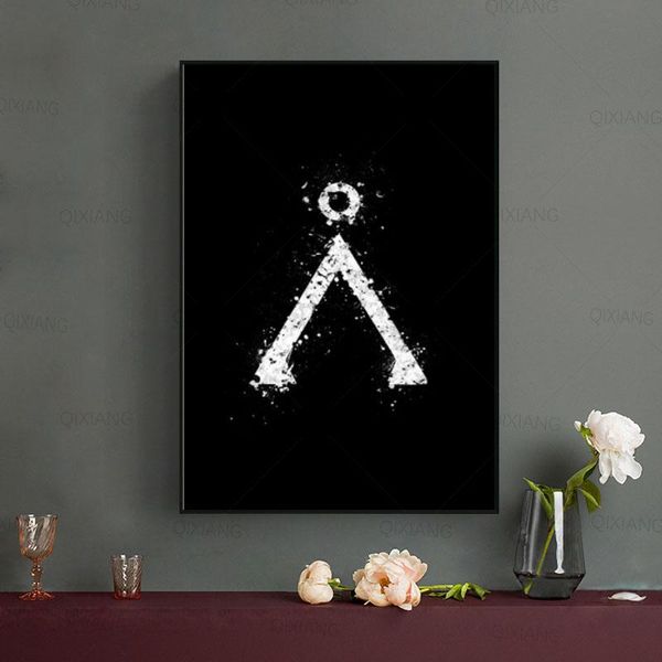 

paintings stargate earth terra poster prints canvas art oil painting wall pictures for living room