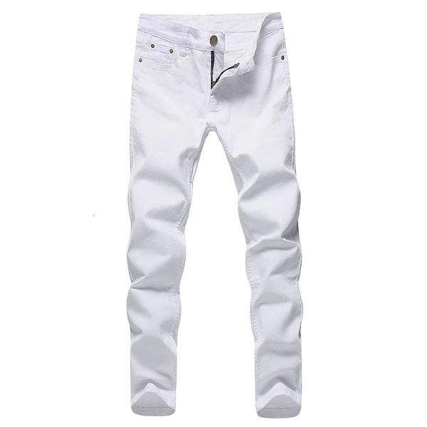 

jeans 2021 men stretch fashion white denim trousers for male spring and autumn retro pants casual men's jeans size 27-36, Blue