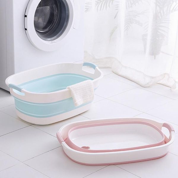 

storage baskets baby shower portable bathtub folding pet bath tubs basket