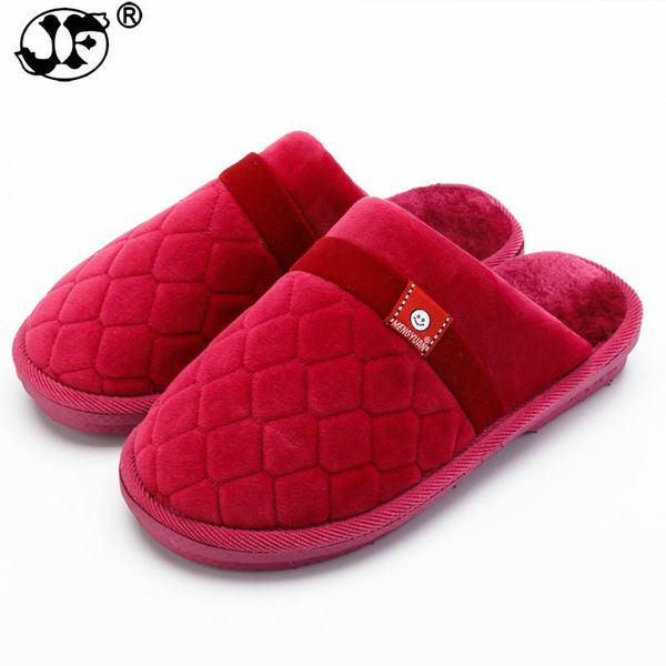 

slippers women winter home cartoon shoes non-slip soft warm house indoor bedroom lovers couples floor shoes758, Black