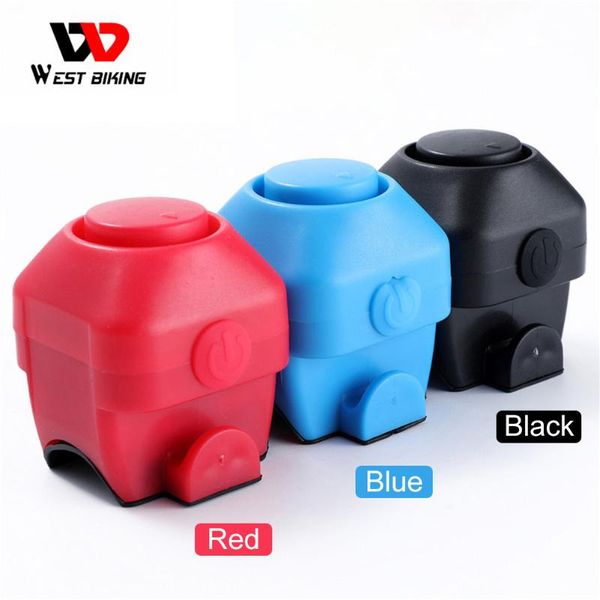 

bike horns west biking bicycle bell mtb waterproof safety warning electronic horn cycling accessories