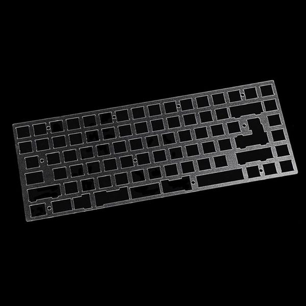 

keyboards 75% pc positioning plate for 84 iso layout mechanical keyboard support pcb stabilizer diy kits
