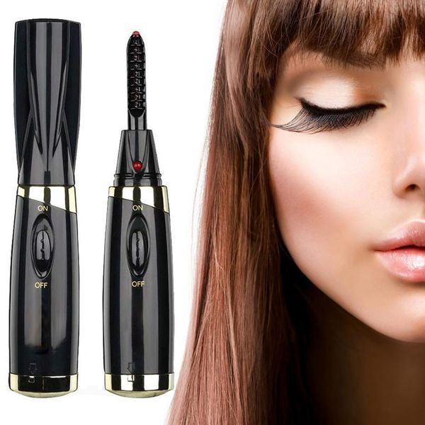

eyelash curler electric heated brush long lasting portable eyelashes makeup tool mpwell