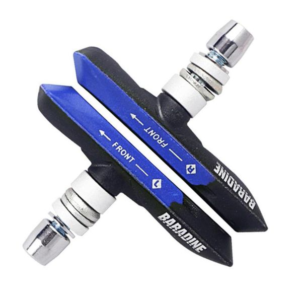 

bike brakes cycling road bicycle mtb v-brake pads mechanical linear pull dual compound brake blocks all-weather use
