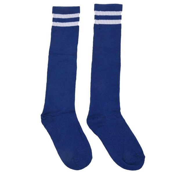 

kids sport soccer long socks over knee high sock (blue), Pink;yellow