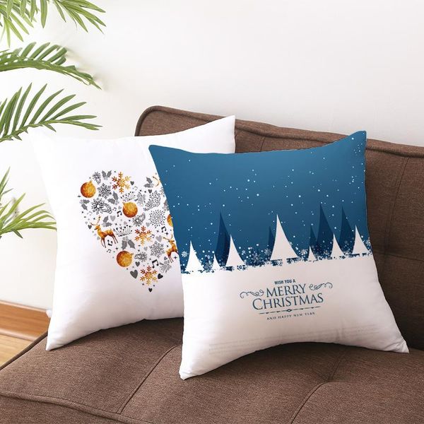 

pillow case christmas sofa bed cushion cover year home office decor aug889