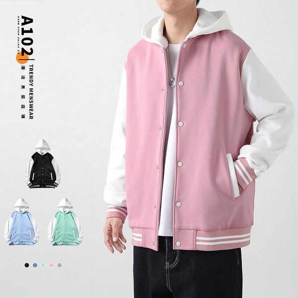 

men's jackets hfyf jacket autumn korean version of the trend casual all-match, Black;brown