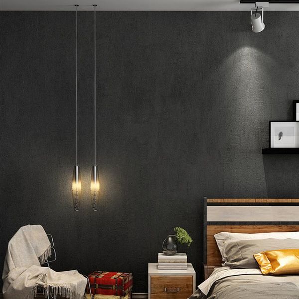 

retro plain dark gray cement wallpaper for wall vintage concrete effect paper pvc bedroom living room background decor wallpapers