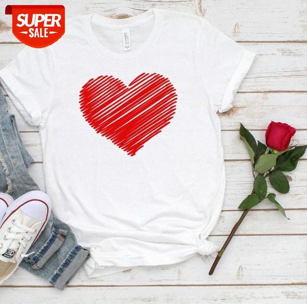 

t-shirt valentine's day love fashion casual #lp8m, White