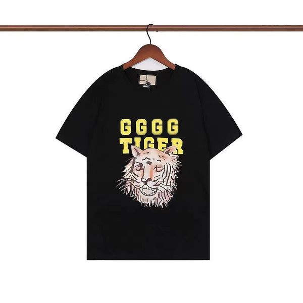 

2023 men's t-shirts designer men's tees luxury summer sweat absorbing round neck short sleeves letter printing lovers' clothi, White;black