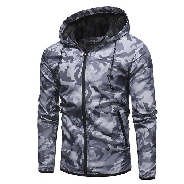 

men's jackets autumn and winter european american style camouflage jacket long sports 1809a sy68, Black;brown