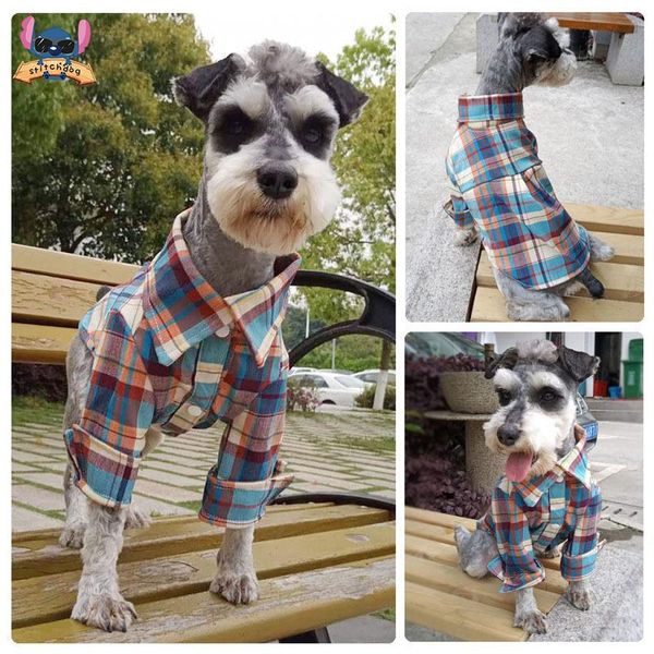 

dog apparel spring cotton british college style pet shirt clothes