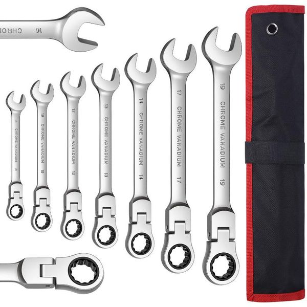 

professional hand tool sets ratchet wrench set of combination 72-tooth universal car repair flexible head ratcheting