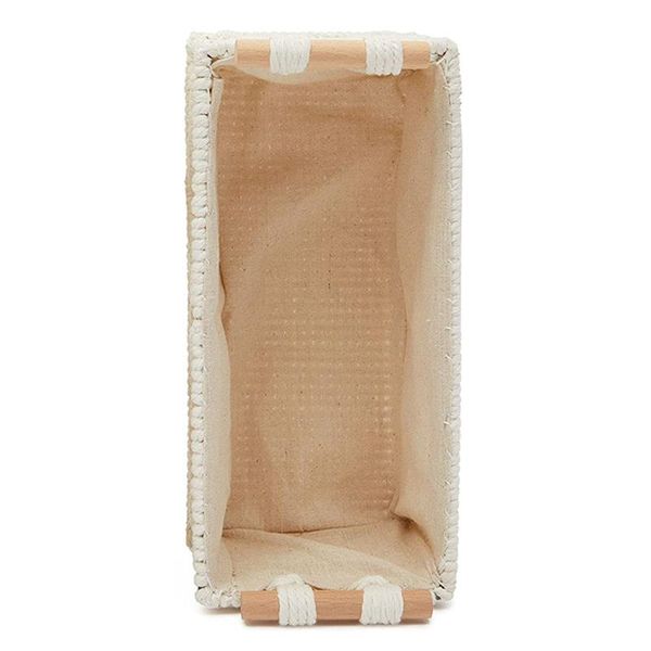 

tissue boxes & napkins woven cotton rope storage basket multifunctional box vintage decoration for kitchen living room bathroom