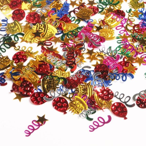 

party decoration gold sequins number 18 30 40 50 60 anniversary decor acrylic digital confetti table scatters for birthday