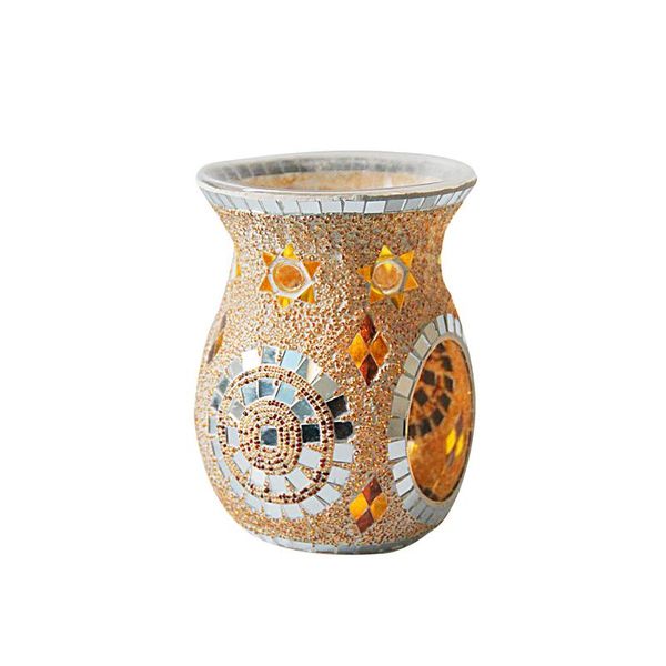 

fragrance lamps aroma wax burner glass oil unique handcrafted atmosphere essential diffuser turkish style warmer