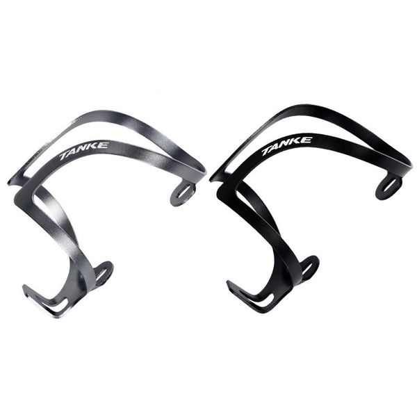 

water bottles & cages 2set tanke bike bottle cage ultralight aluminum alloy holder for mtb road bicycle black & silver