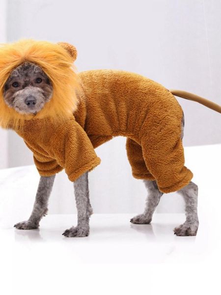 

cat costumes halloween dog clothes cosplay lions animal clothing for small and medium dogs chihuahua accessories