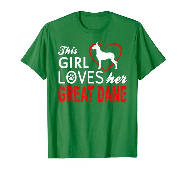 

Cute This Girl Loves Her Great Dane Dog Lover T-Shirt, Mainly pictures