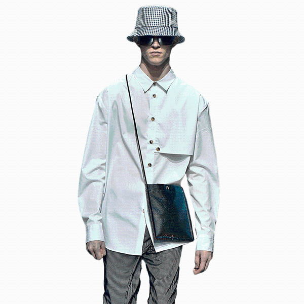 

men's casual shirts s-6xl 2021 men womens clothing original designer personalized splicing british style shirt plus size singer costume, White;black