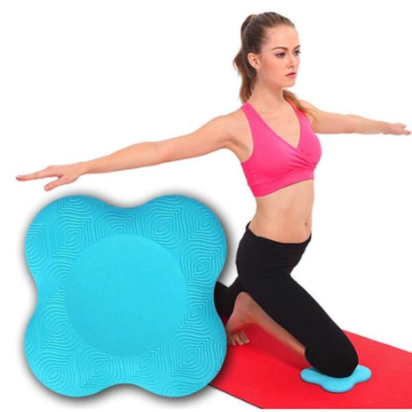 

multifunctional yoga knee pads flat support mats for wrists arms elbows fitness exercise non-slip protection elbow &, Black;gray