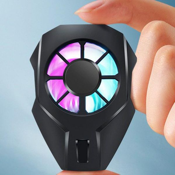 

fans & coolings mobile phone cooler cooling semiconductor heatsink radiator with fan for gaming lives watch videos