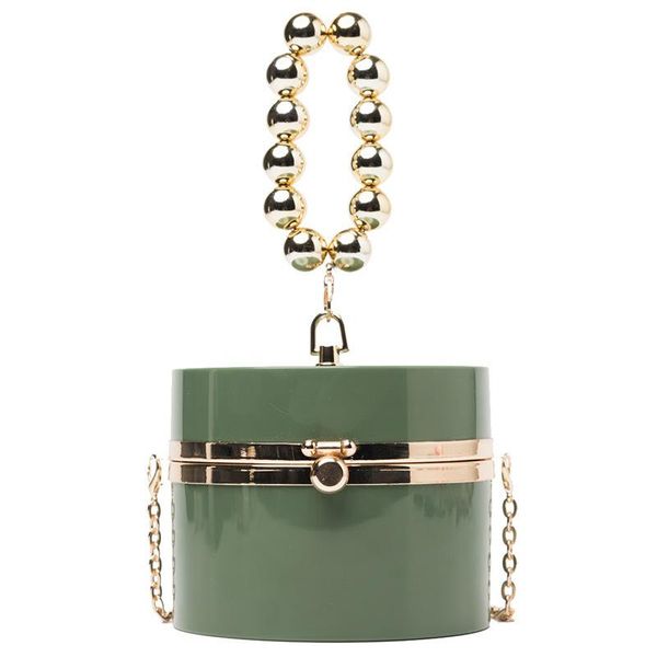 

clutch bags small bag women's fashion texture chain shoulder diagonal makeup bucket