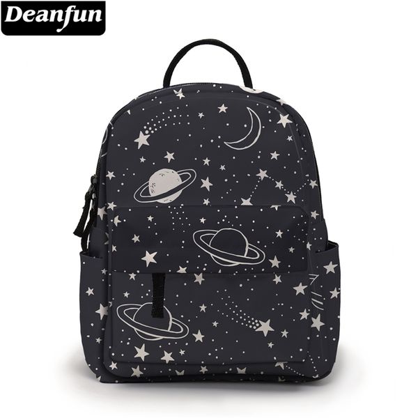 

deanfun planet printing mini backpack star pattern gorgeous girls shoulder bags fashion school for teenagers mnsb-24 210924