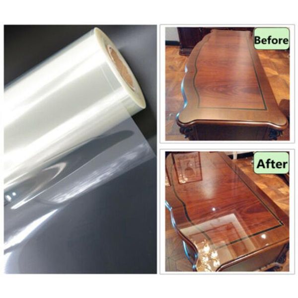 

window stickers transparent protective film furniture surface protector desk table anti-scratch sale