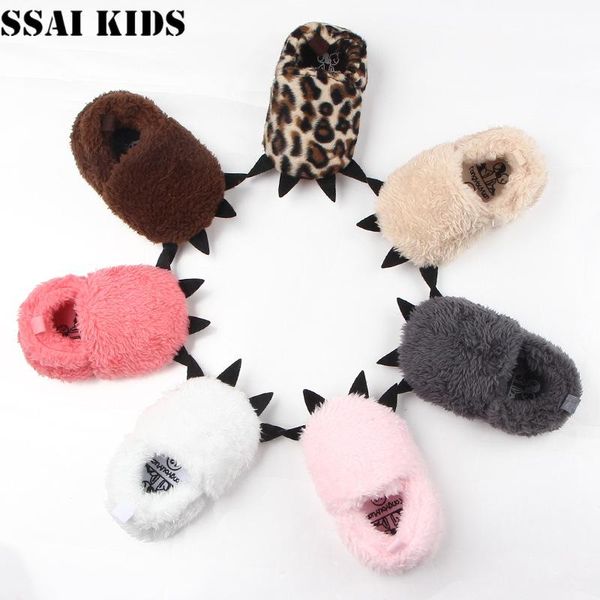 

first walkers ssai kids toddler baby shoes girls moccasins boy sock winter warm