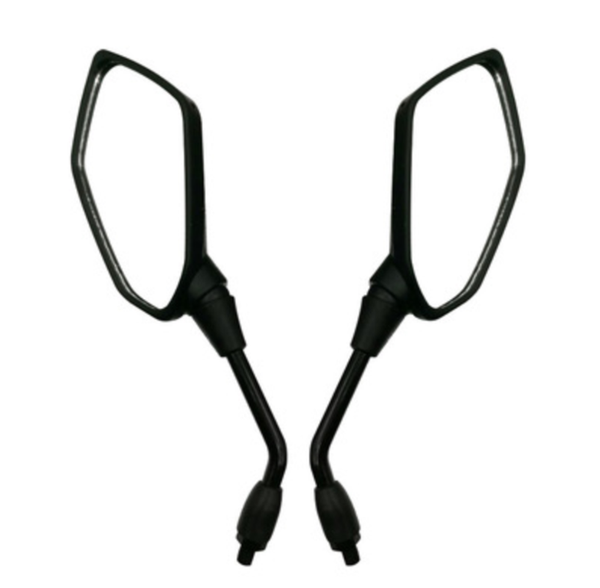 

motorcycle mirrors 8mm 10mm 2pcs/pair rearview mirror scooter e-bike rear view back side convex accessories