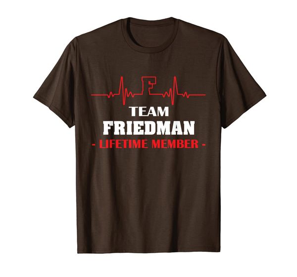 

team friedman lifetime member family youth kid shirt 1kmo, White;black