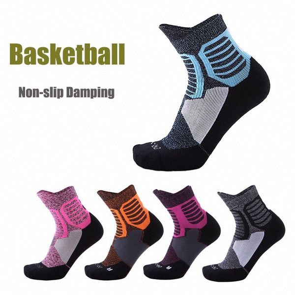 

men women sport cycling running socks breathable outdoor camping hiking basketball socks calcetines deportivos 37-43 d1pp#, Black
