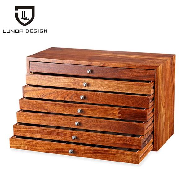 

watch boxes & cases luxury lacquer wood box band gift for brand watches pillow display/storage gift/business packaging lover's case, Black;blue