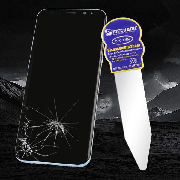 

professional hand tool sets mobile phone curved lcd screen opening pry tools 0.1mm ultra thin stainless steel spudger disassemble repair