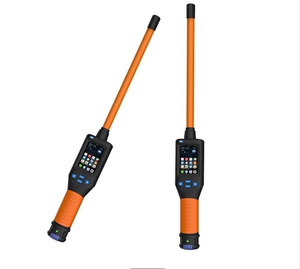 Xiruoer 134.khz RFID Reader Long Stick Animal Ear Tag Reader для крупного рогатого скота HDX FDX-A / B EID Handheld Readers Blue-зубчатой ​​зубчатой ​​зубчатой