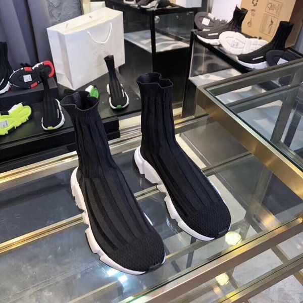 

alexander men women speed casual sock shoes sneakers knitted stretch comfort speed trainer sock race trainer shoes dress party walking sneak, Red;white