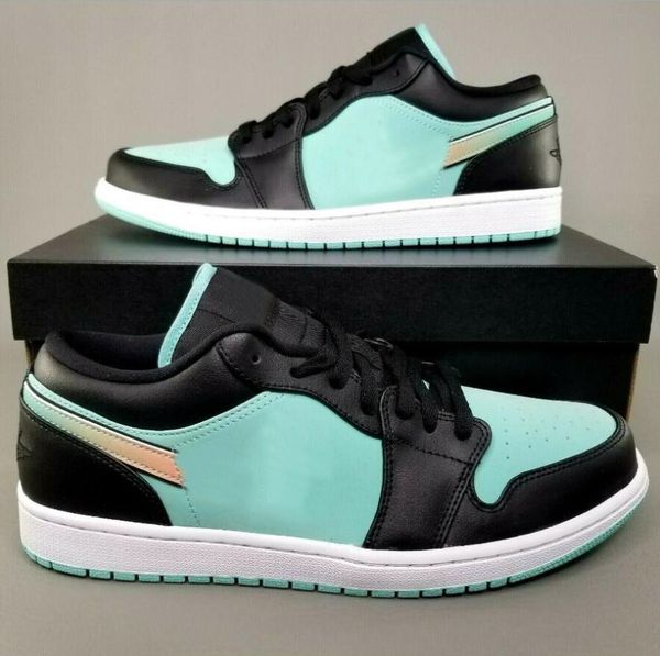 

jumpman 1 low se tropical twist mens women blue black ck3022-301 rare