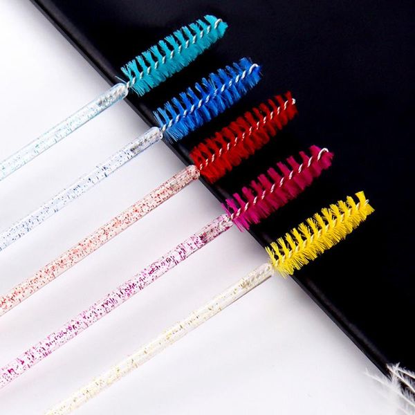 

makeup brushes 50pcs disposable eyelash tools brush mascara wands applicator spoolers eye lashes cosmetic