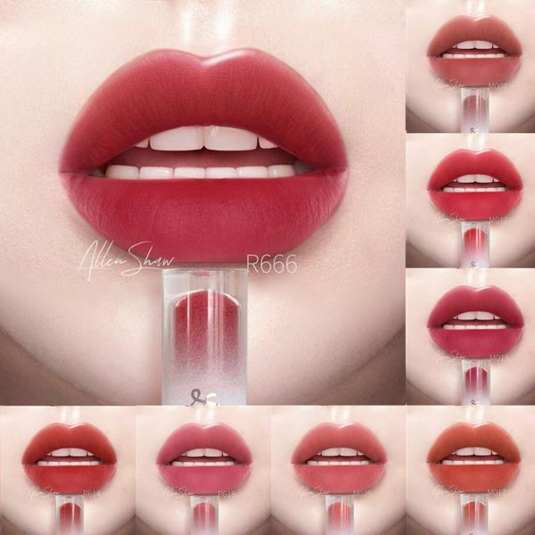 

lip gloss allen shaw velvet matte is suitable for all skin tones base gel