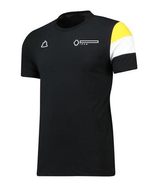 2021 F1 conjuntamente personalizado camiseta de corrida de manga curta logotipo do carro da equipe equação de primeira classe secagem rápida respirável top de corrida curto slee255G