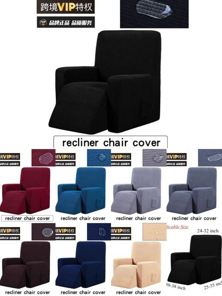 

chair covers elastic recliner sofa cover all-inclusive massage armchair slipcover for living room polar fleece furniture protecter