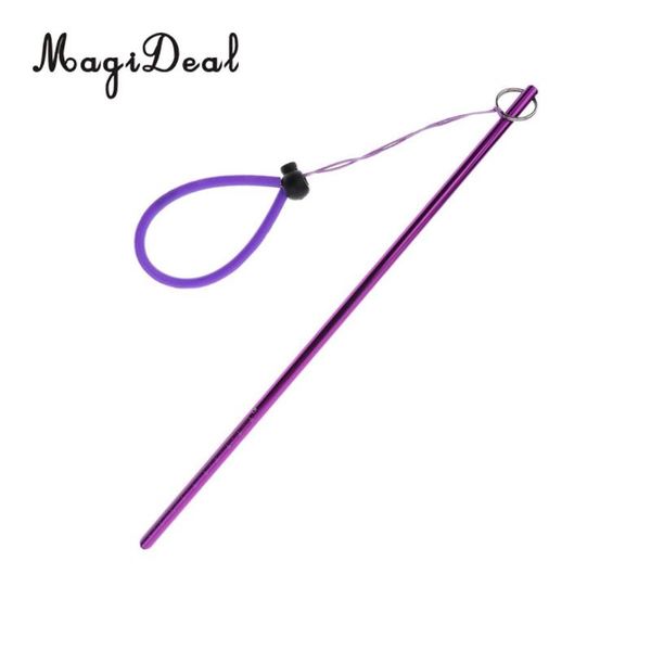 

pool & accessories magideal safety scuba underwater diving aluminum alloy lobster tickle pointer stick& rist lanyard for dive swimming purpl